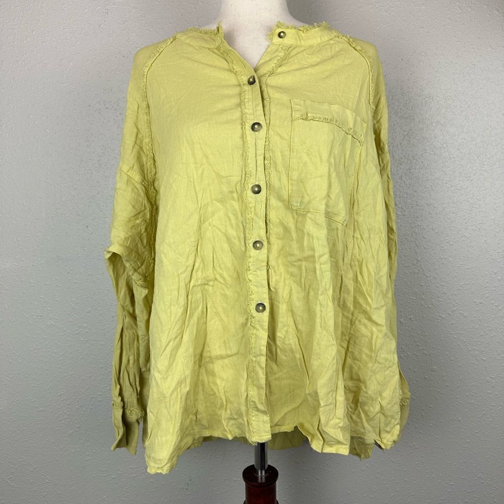 NWT Free People Women’s Button Up Top